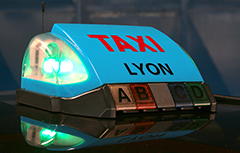 Lumineux de Taxi