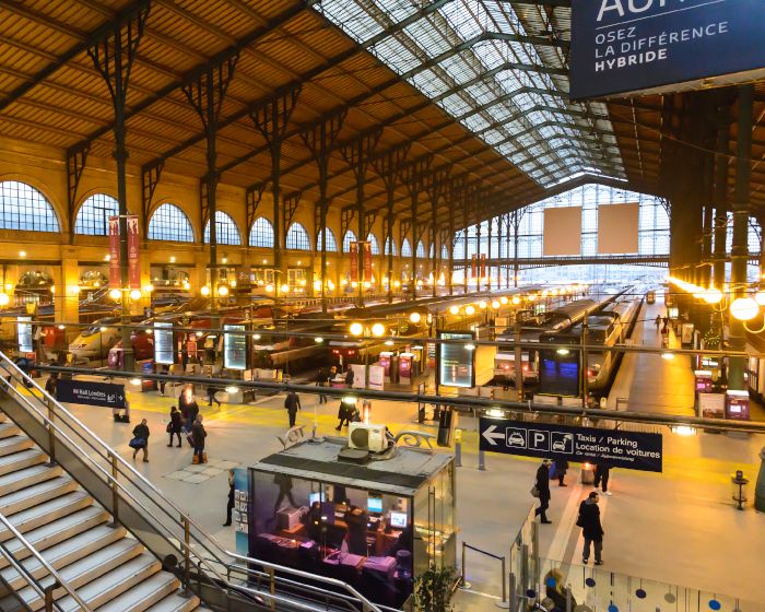 Part-Dieu train station, Perrache train station, Saint Exupéry train station, Geneva train station